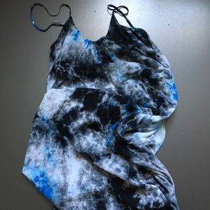 Maxi tie dye dress